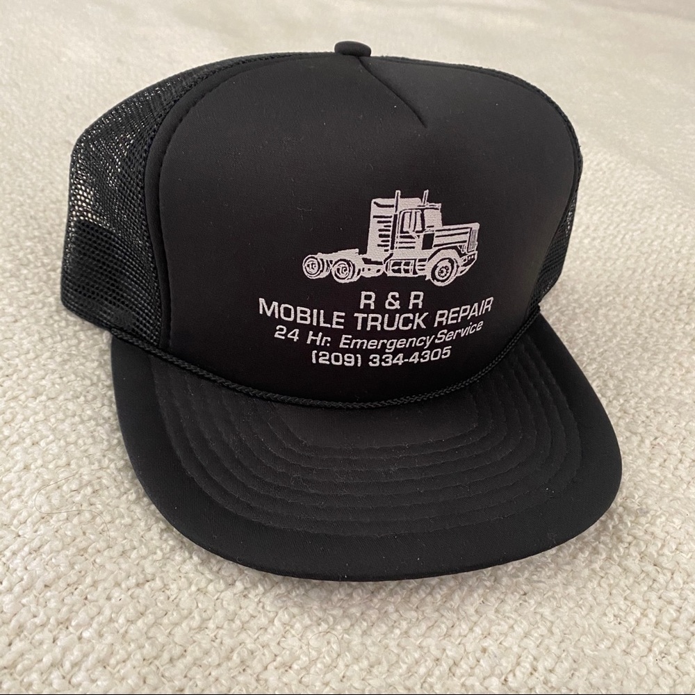Vintage Foam Trucker Hat Towing Company